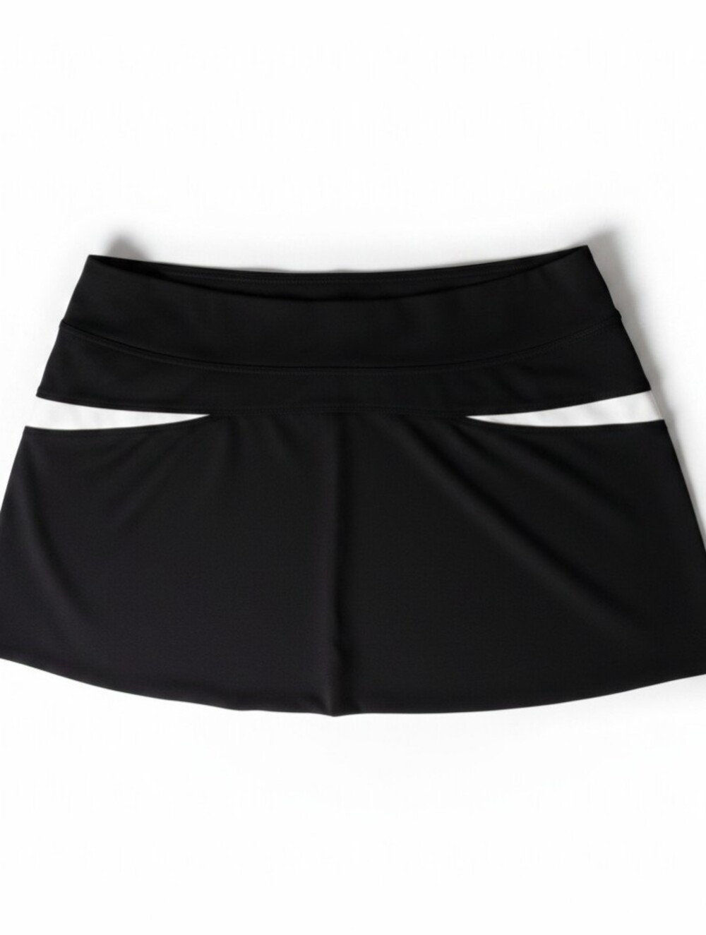 Champion Black & White Mini Skort Womens Size Med